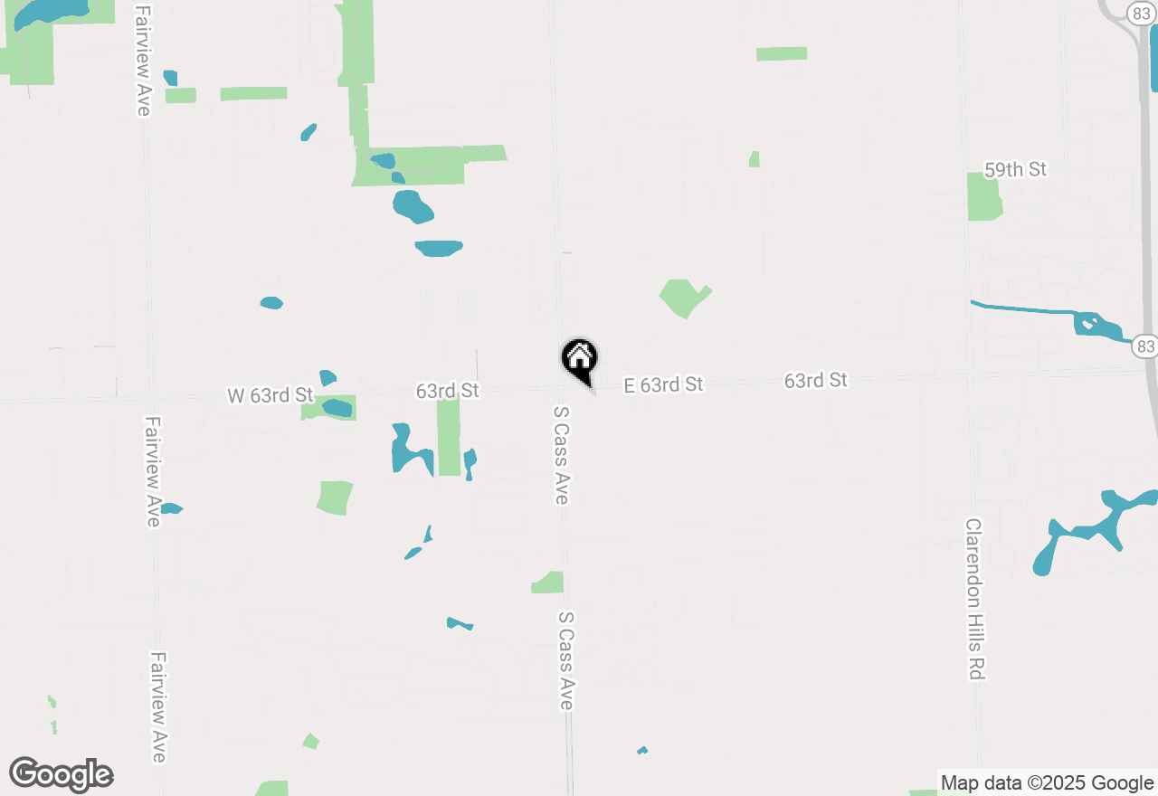 Map of 19 63rd Street, Westmont, IL 60559