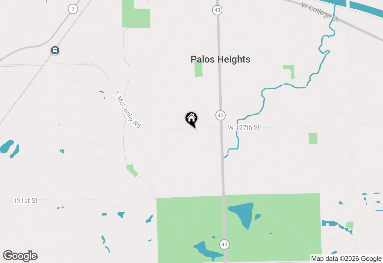 Map of 7351 W 127th Street, Palos Heights, IL 60463