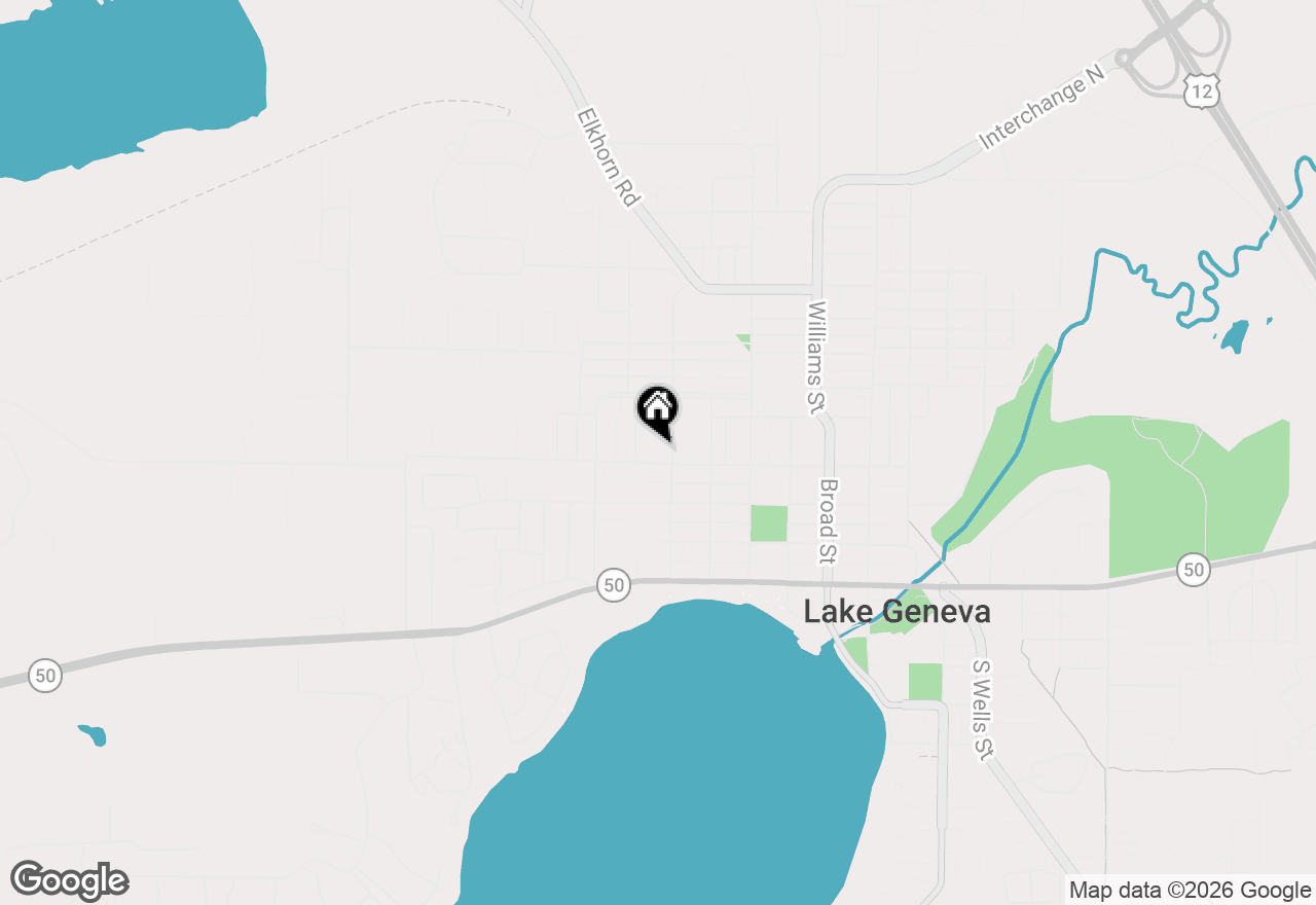 Map of 1213 Dodge St, Lake Geneva, WI 53147
