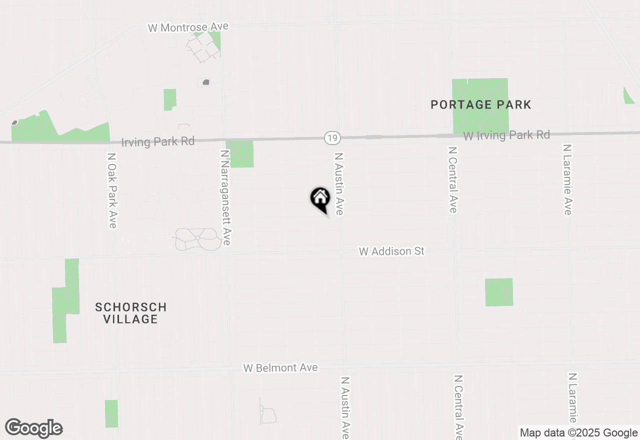 Map of 6044 W Waveland Avenue, Chicago, IL 60634