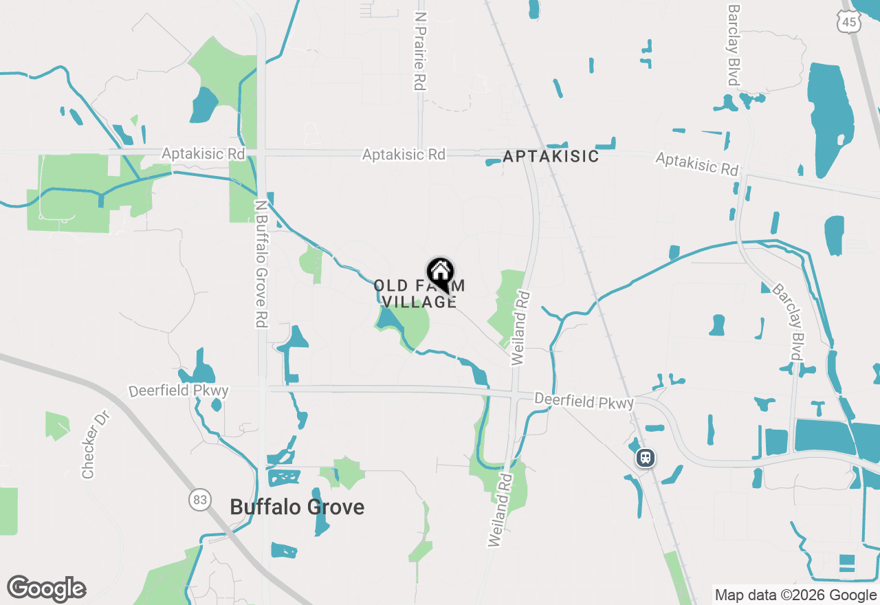 Map of 191 Lawn Court, Buffalo Grove, IL 60089