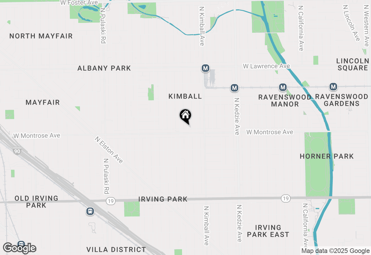 Map of 4412 N Saint Louis Avenue #GS, Chicago, IL 60625