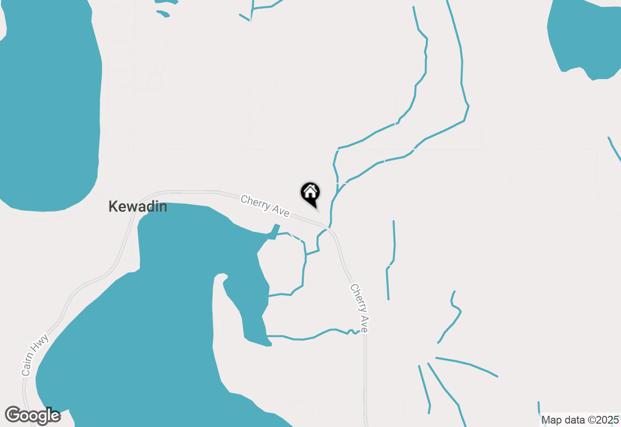 Map of 7241 Cherry Avenue, Kewadin, MI 49648