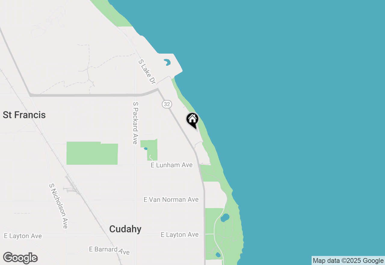 Map of 4120 S Lake Dr #C355, St. Francis, WI 53235