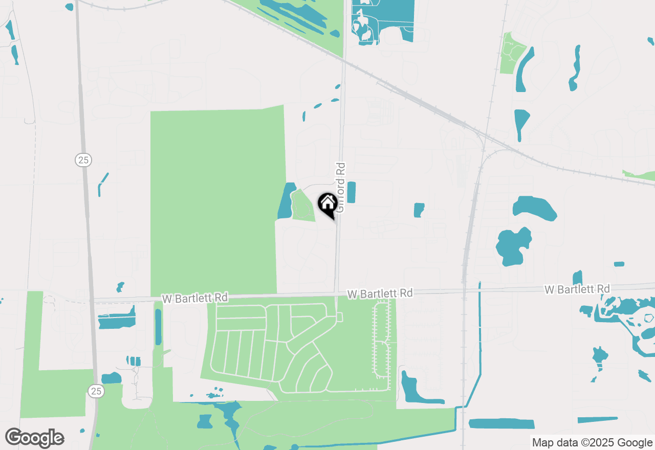 Map of 1932 Primrose Court, Bartlett, IL 60103