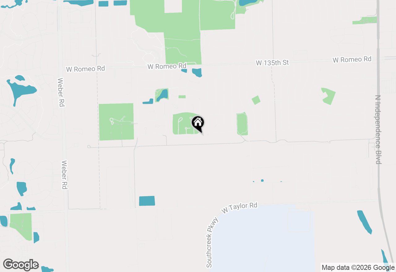 Map of 923 E Savannah Drive, Romeoville, IL 60446