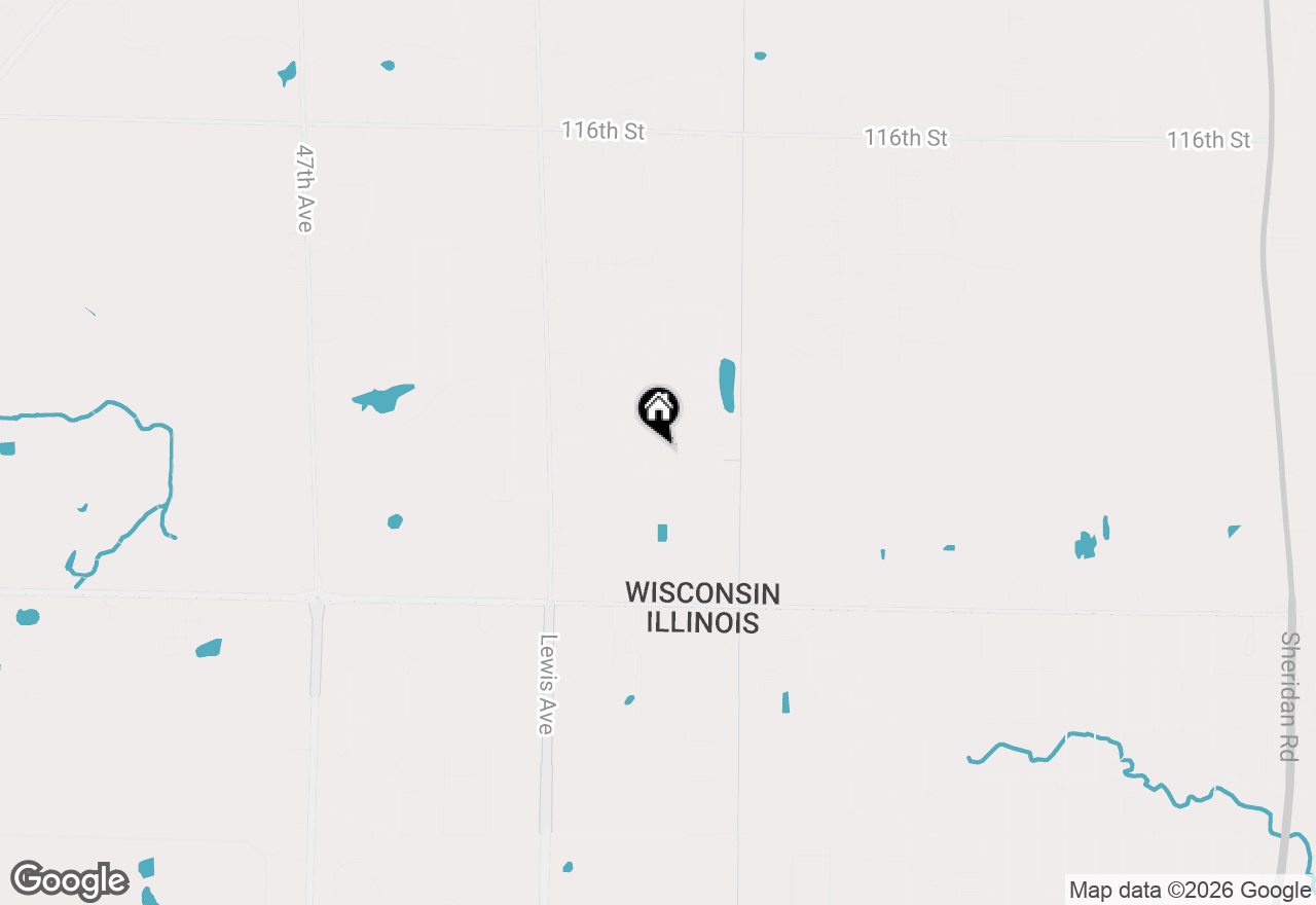 Map of 3415 124th St, Pleasant Prairie, WI 53158