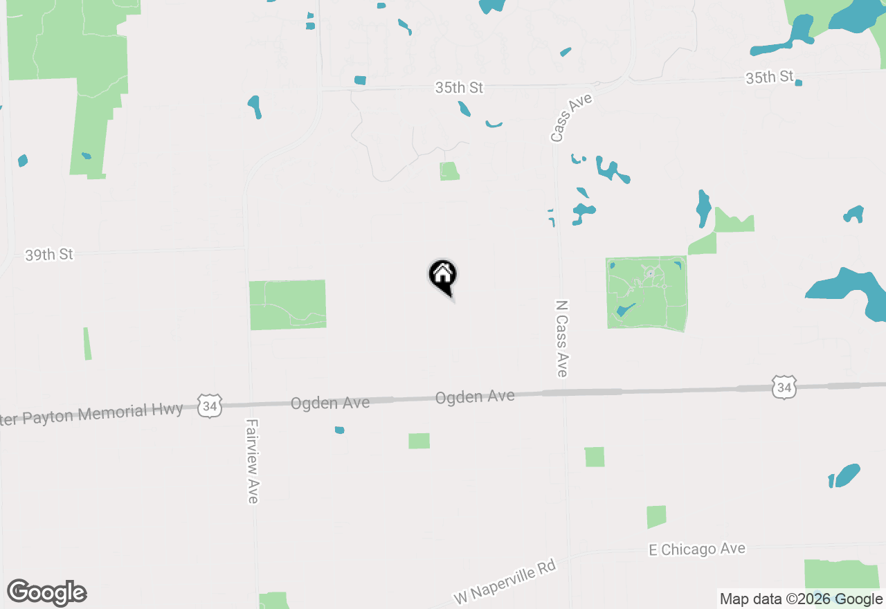 Map of 4006 Liberty Boulevard, Westmont, IL 60559
