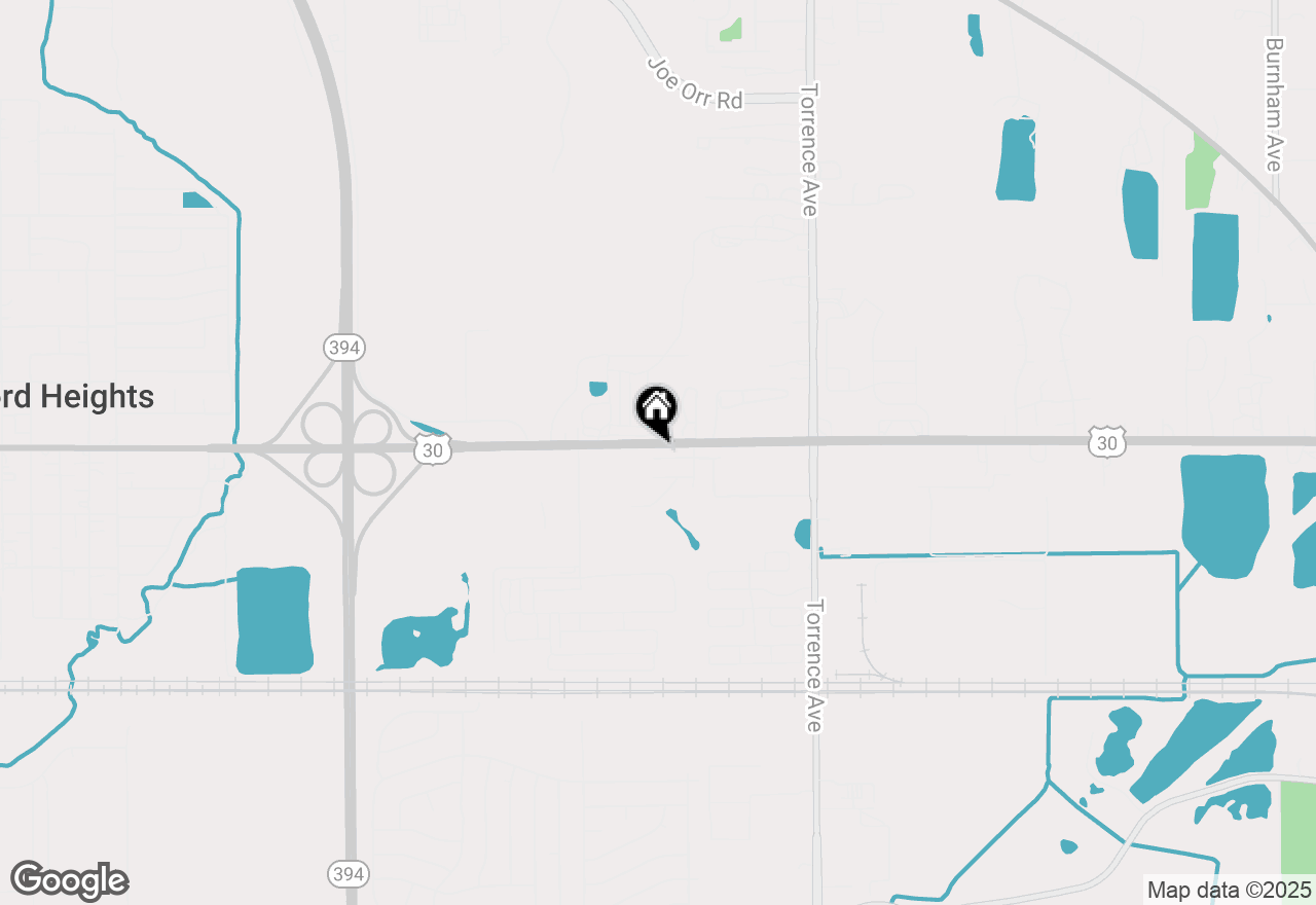 Map of 2209 Rush, Sauk Village, IL 60411