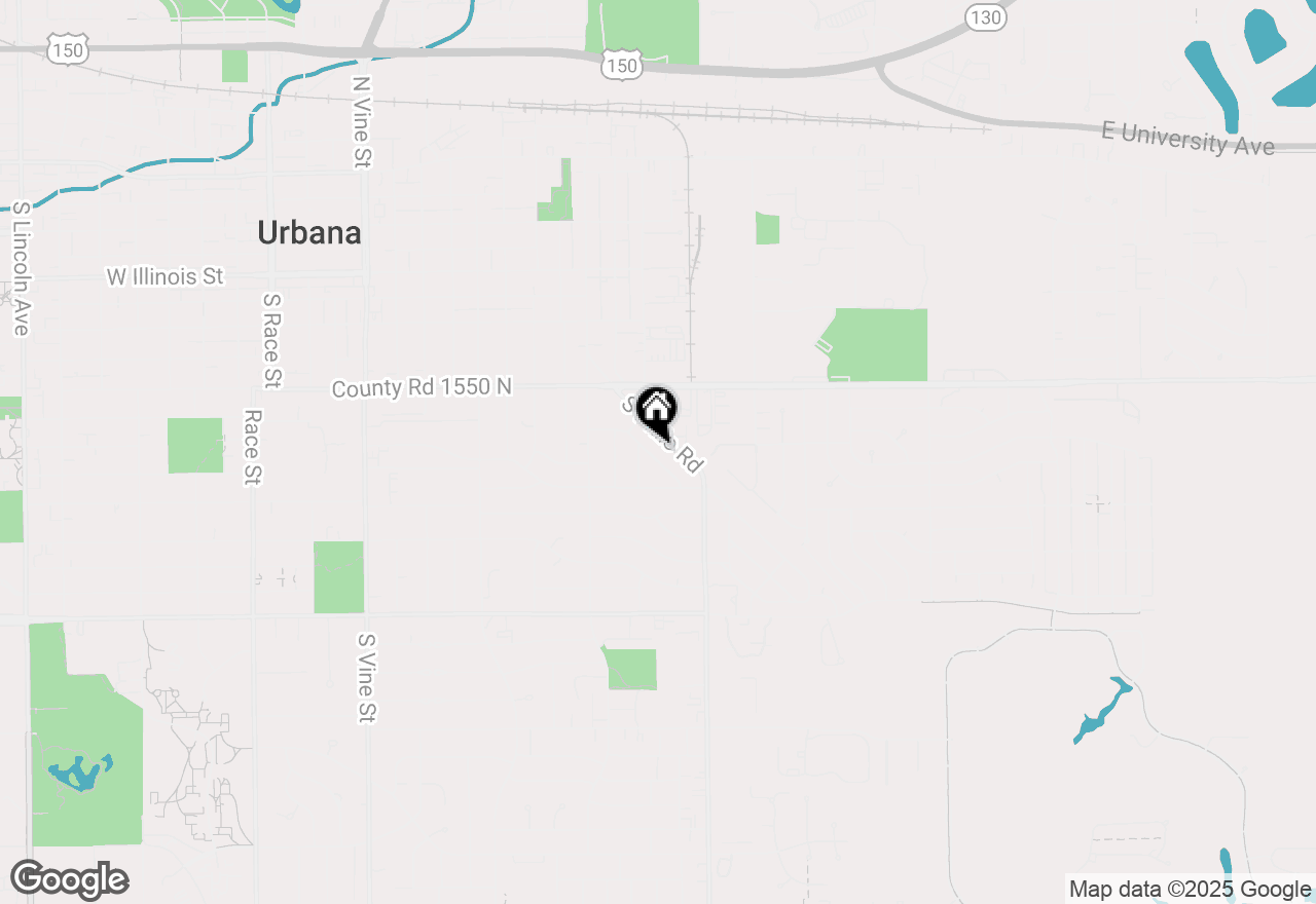 Map of 1214 Eastern Drive, Urbana, IL 61801