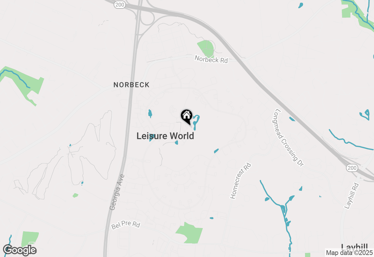 Map of 15107 Interlachen Drive #2-215, Silver Spring, MD 20906