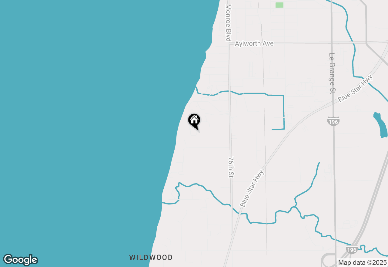 Map of 10571 Pinecone Trail, South Haven, MI 49090