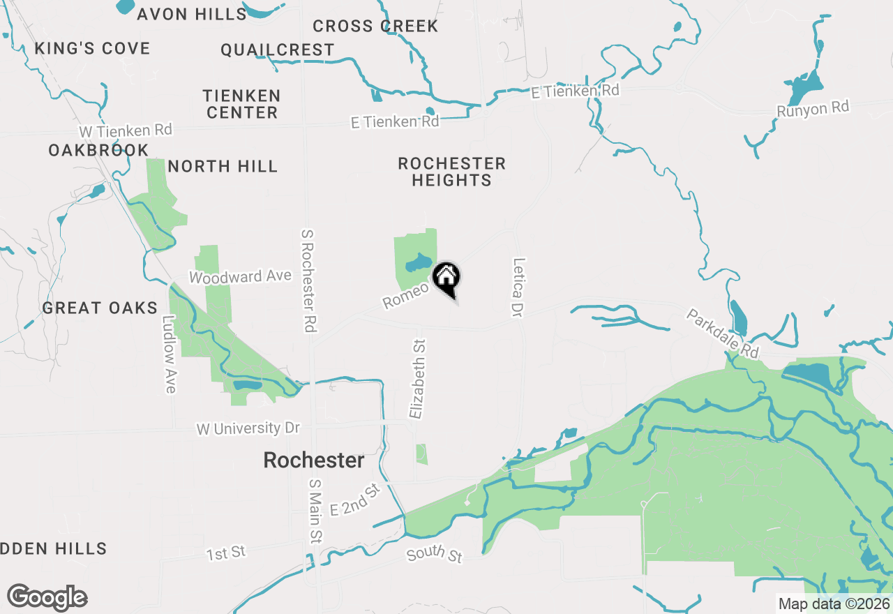 Map of 801 Plate Street #201, Rochester, MI 48307