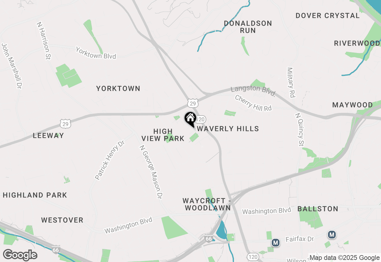 Map of 4807 20th Place N, Arlington, VA 22207