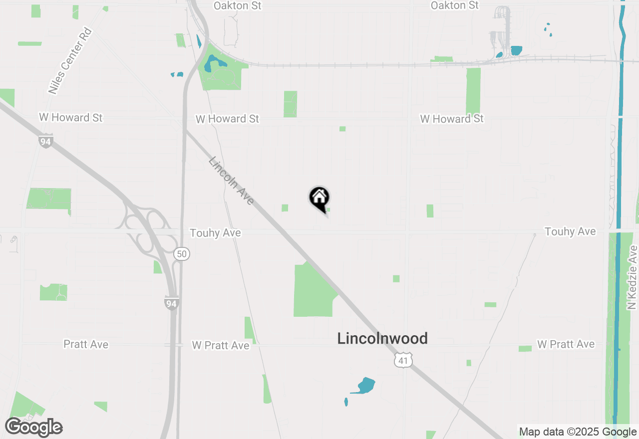 Map of 7226 N Kildare Avenue, Lincolnwood, IL 60712