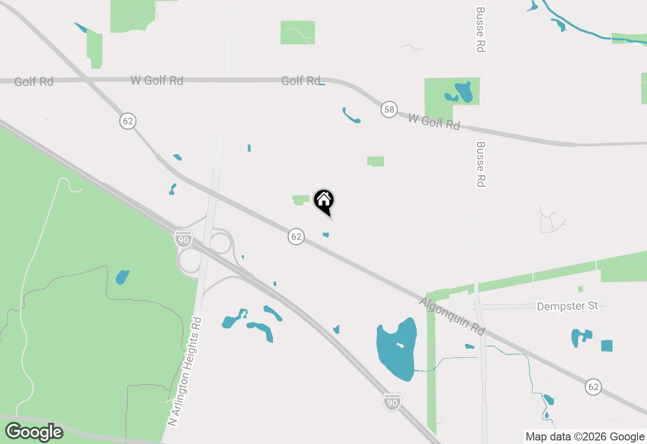 Map of 715 E Falcon Drive #209E, Arlington Heights, IL 60005