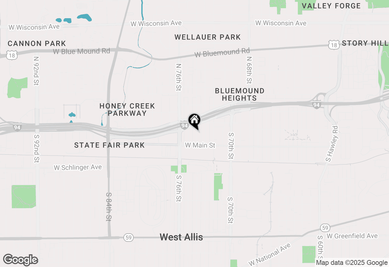 Map of 449 S 74th St, Milwaukee, WI 53214