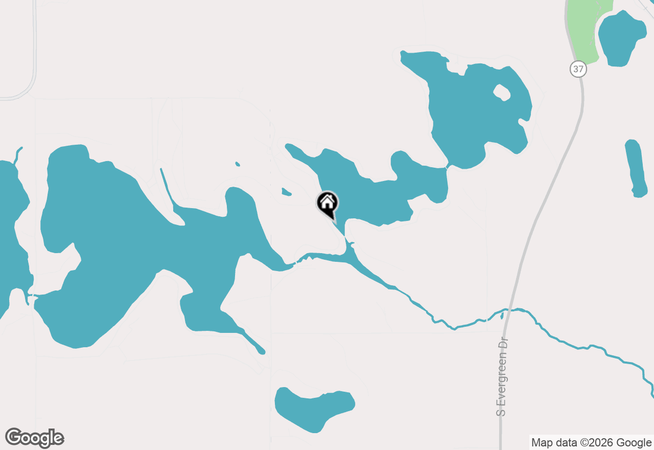 Map of 5217 S Centerline Road, Newaygo, MI 49337