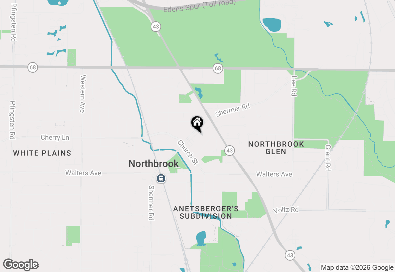 Map of 1209 Gateway Court, Northbrook, IL 60062