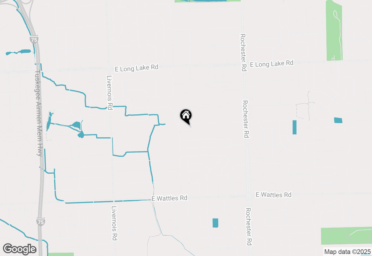 Map of 538 Eckford Drive, Troy, MI 48085