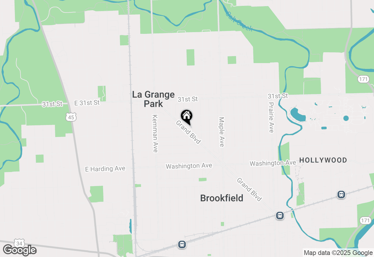 Map of 3251 Grand Boulevard, Brookfield, IL 60513