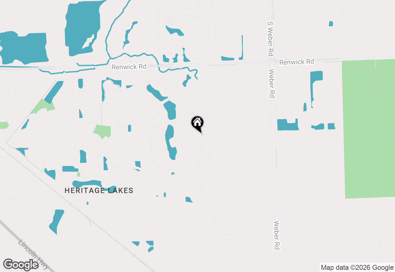 Map of 21224 Montclare Lake Drive, Crest Hill, IL 60403