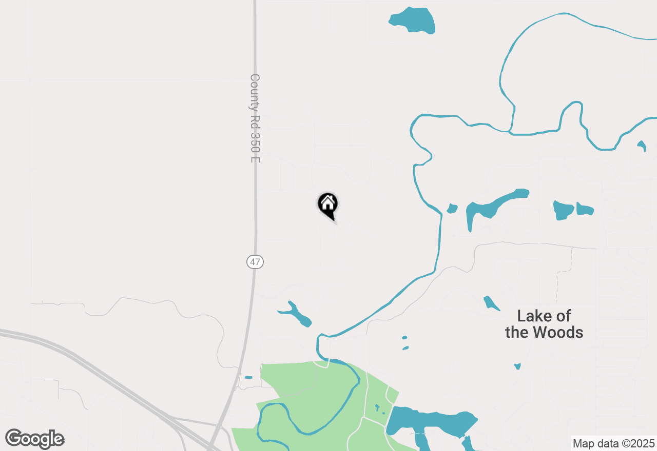 Map of 1509 Forest Ridge Drive, Mahomet, IL 61853