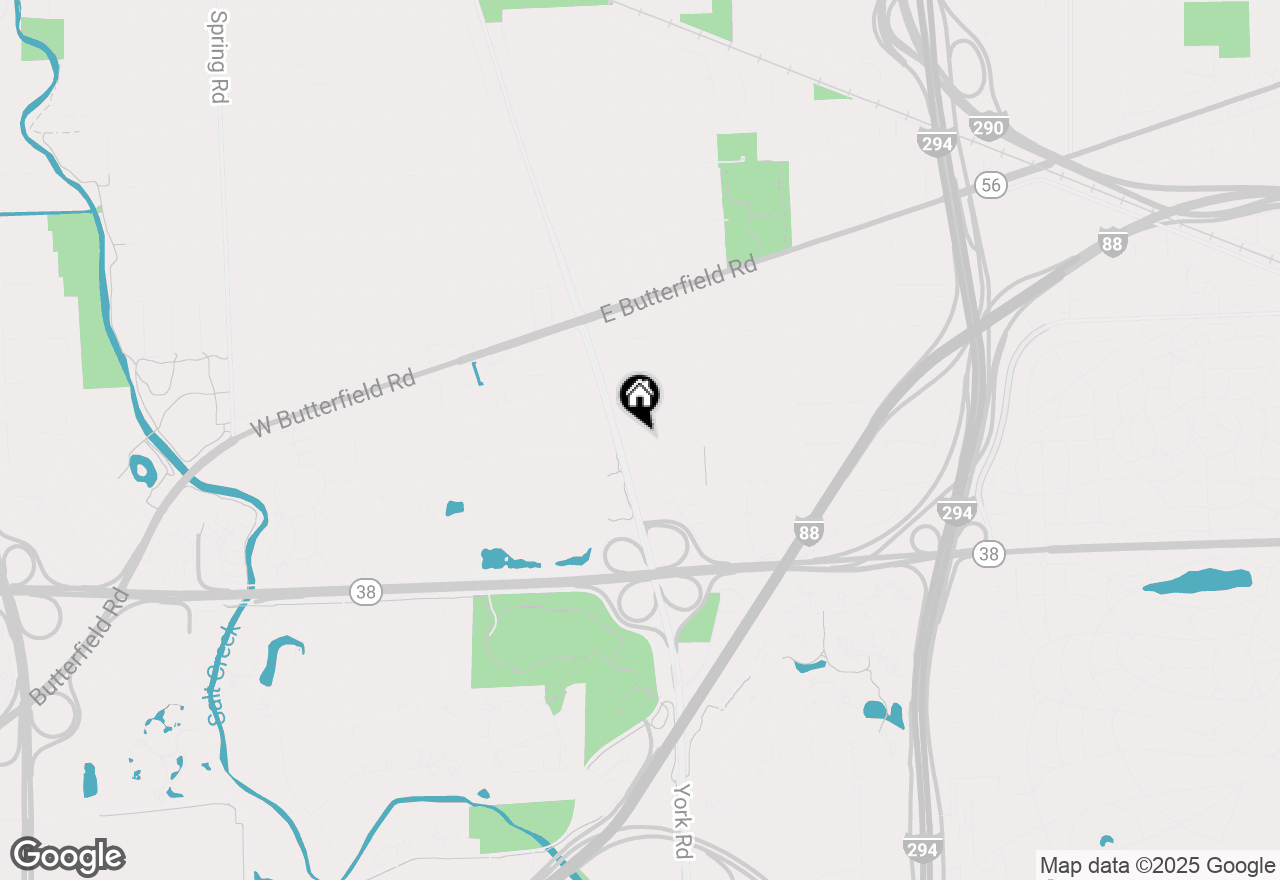 Map of 0S600 Old York Road #304, Elmhurst, IL 60126