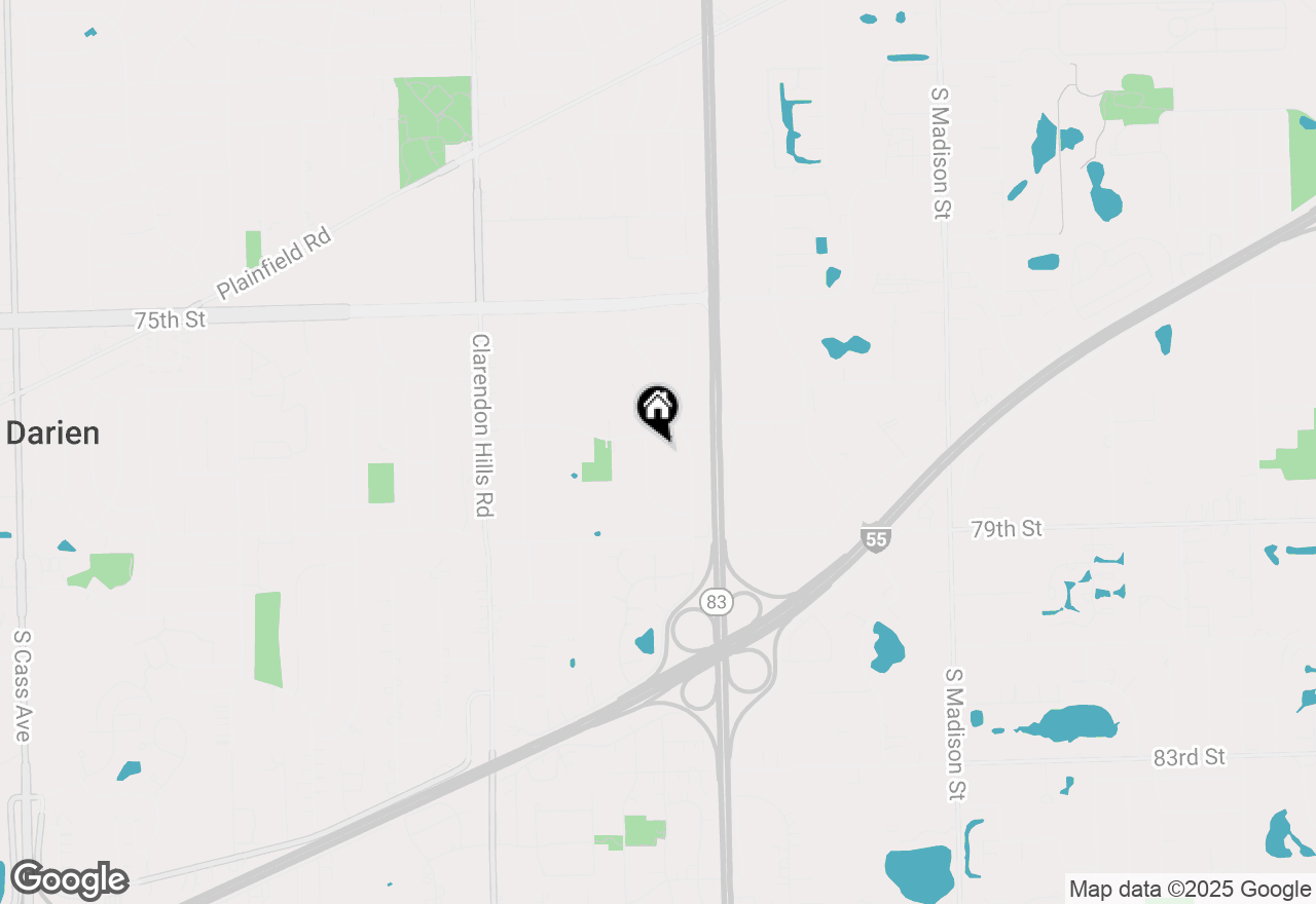 Map of 7715 Virginia Court, Willowbrook, IL 60527