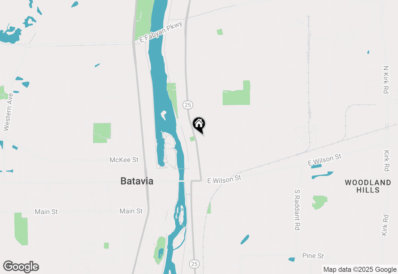 Map of 211 Columbia Street, Batavia, IL 60510