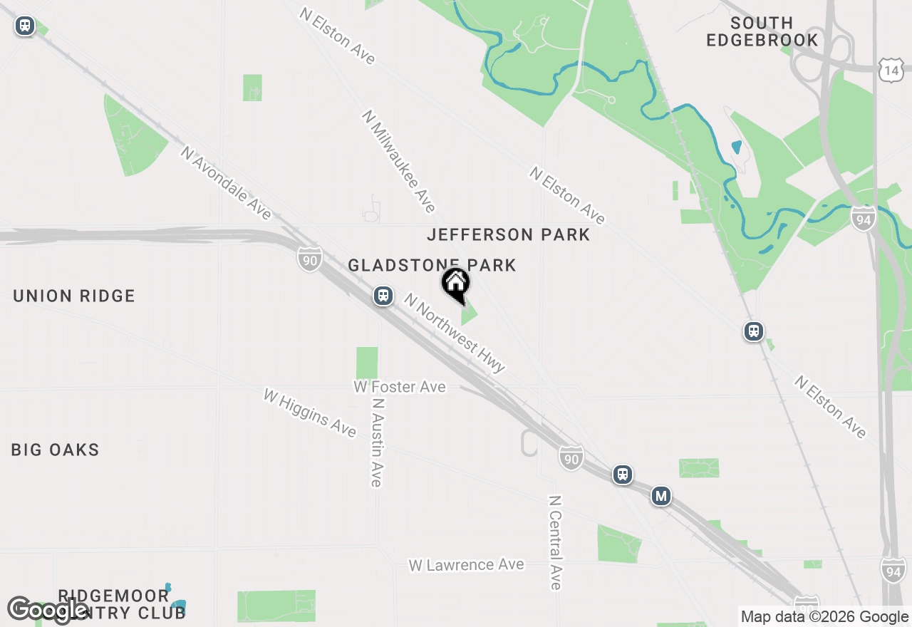 Map of 5414 N Menard Avenue, Chicago, IL 60630