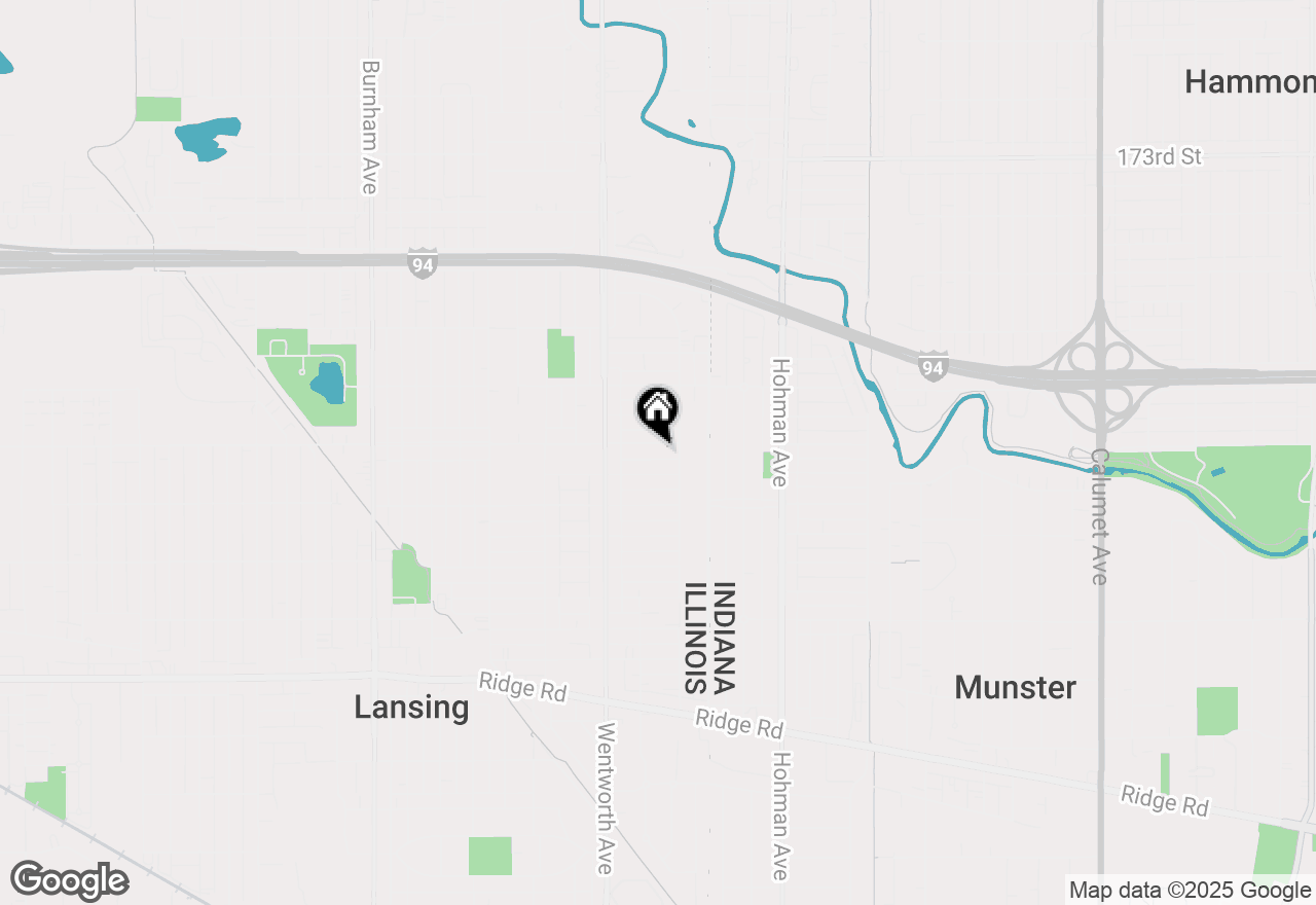 Map of 3653 178th Street, Lansing, IL 60438