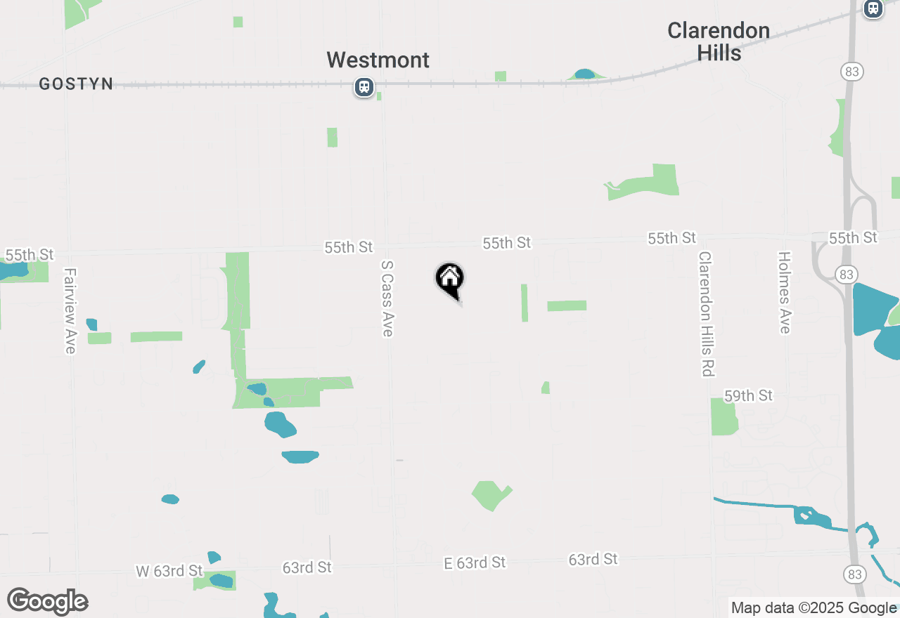 Map of 127 Hidden View Drive, Westmont, IL 60559