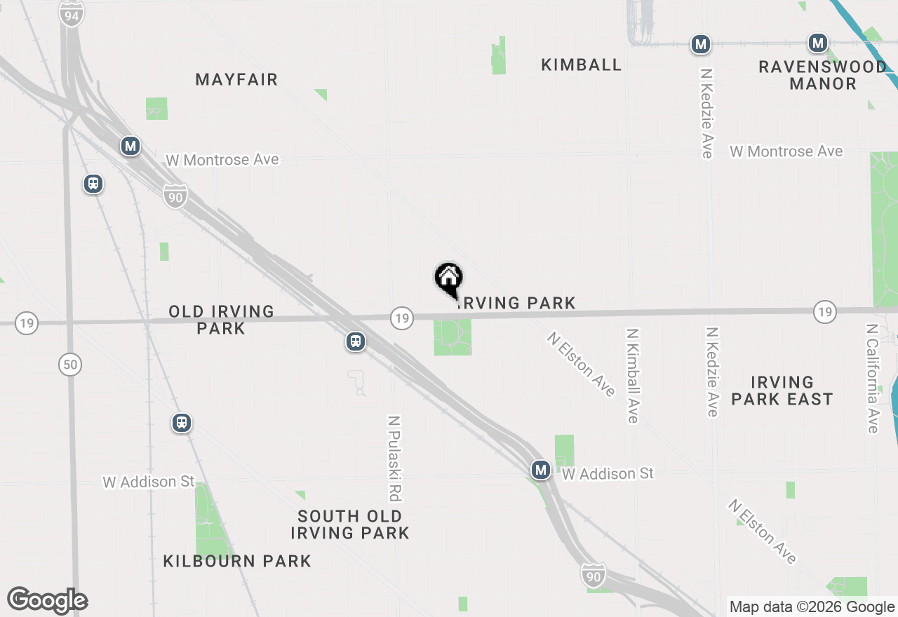 Map of 4004 N Avers Avenue #3N, Chicago, IL 60618