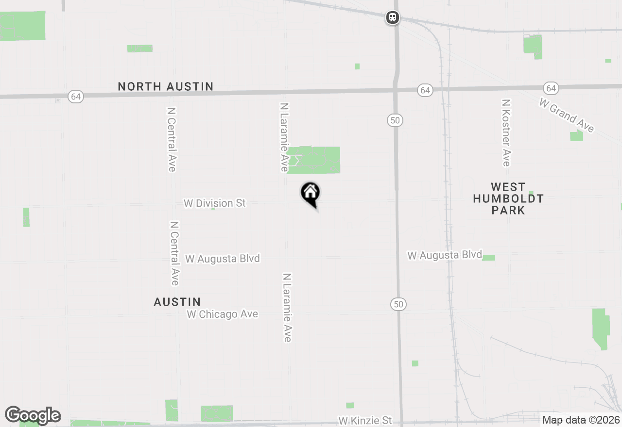 Map of 1134 N Leclaire Avenue, Chicago, IL 60651