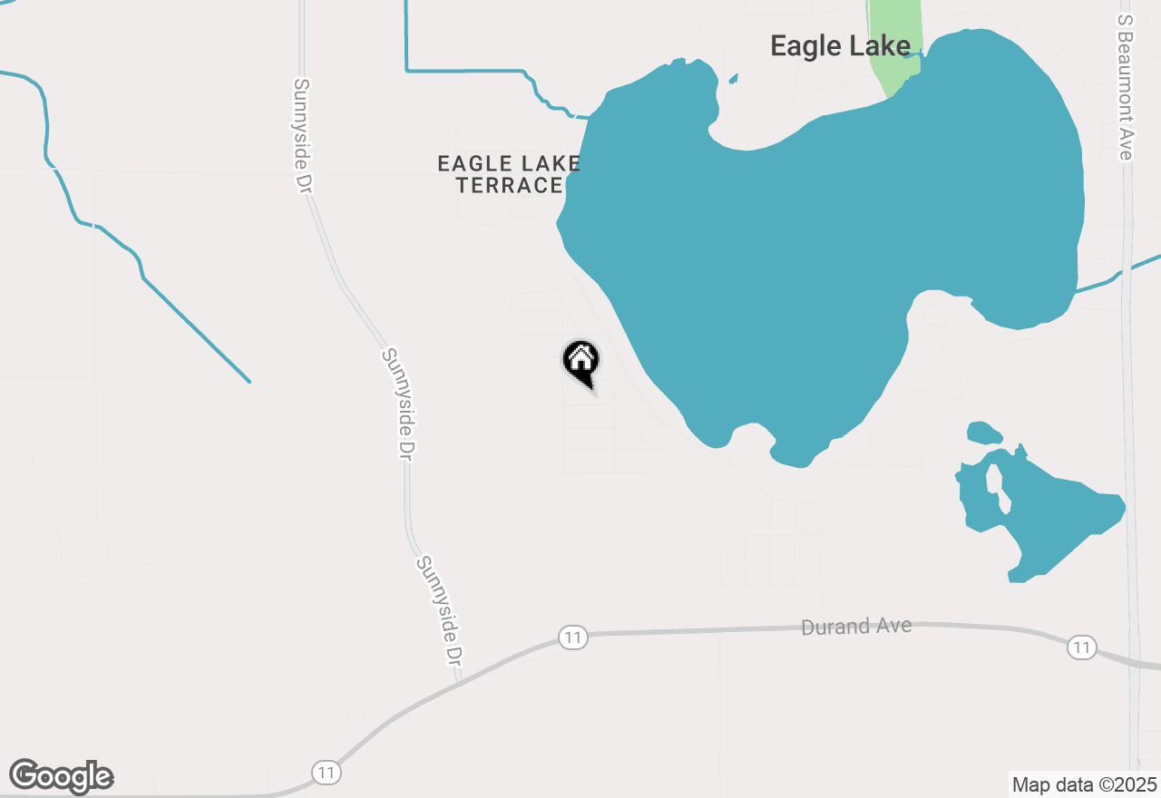 Map of 24840 Columbus St, Kansasville, WI 53139