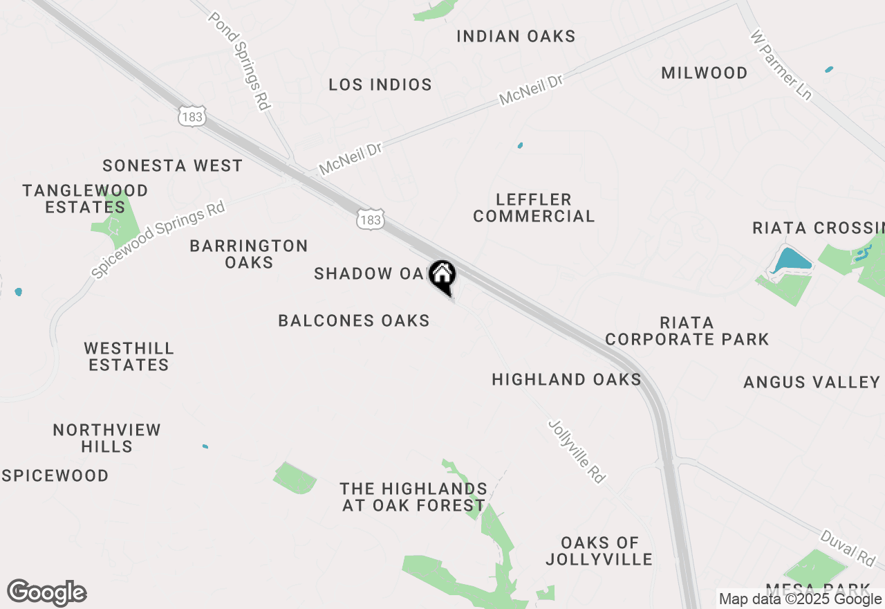 Map of 6604 Scrub Oak Ln #A, Austin, TX 78759