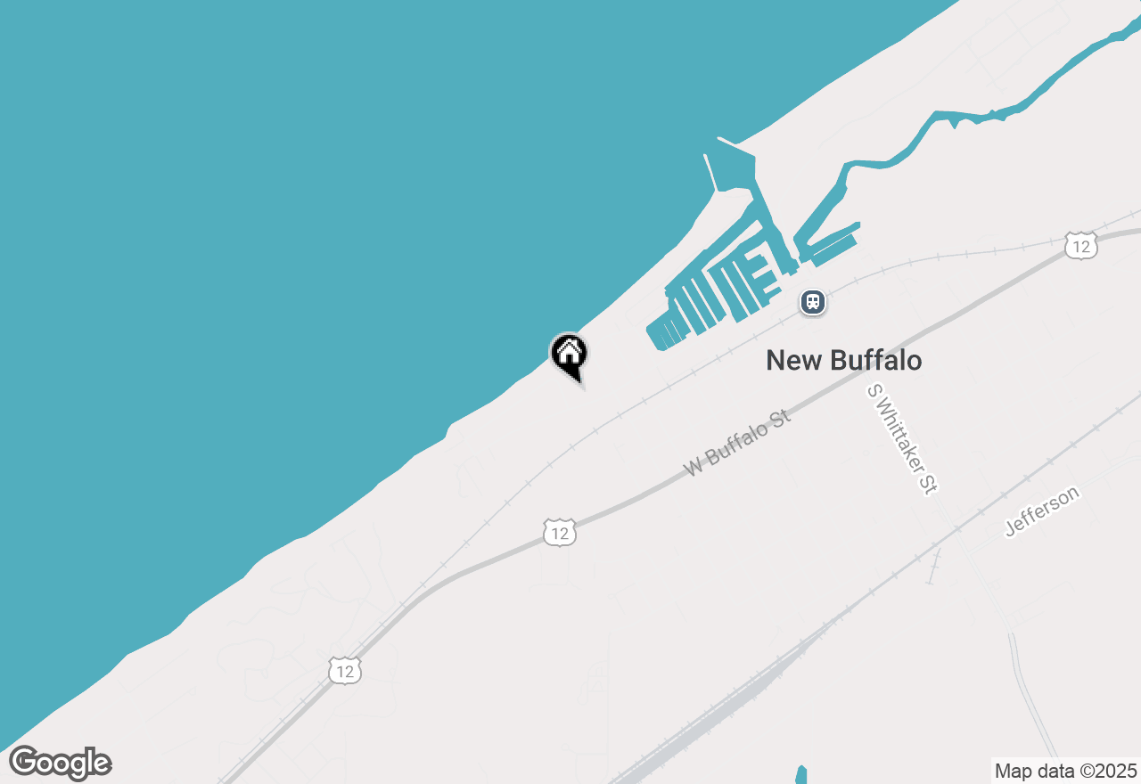 Map of 1116 Shore Drive, New Buffalo, MI 49117