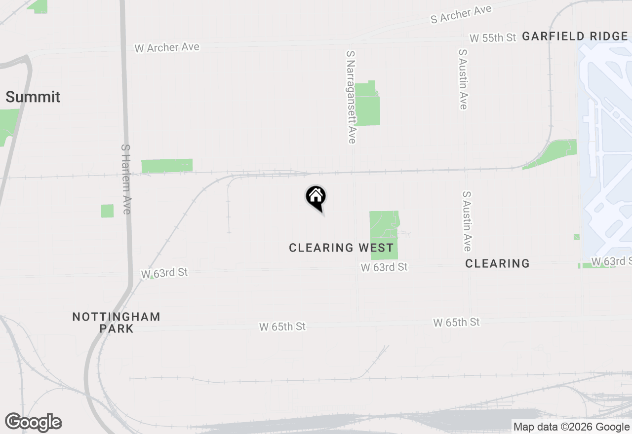 Map of 6109 S Neenah Avenue, Chicago, IL 60638