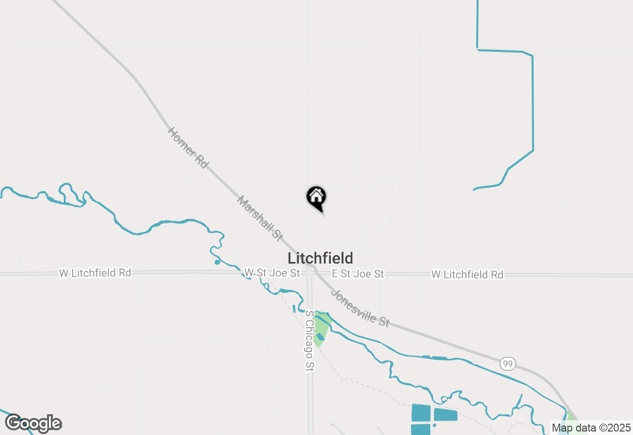 Map of 235 N Chicago Street, Litchfield, MI 49252