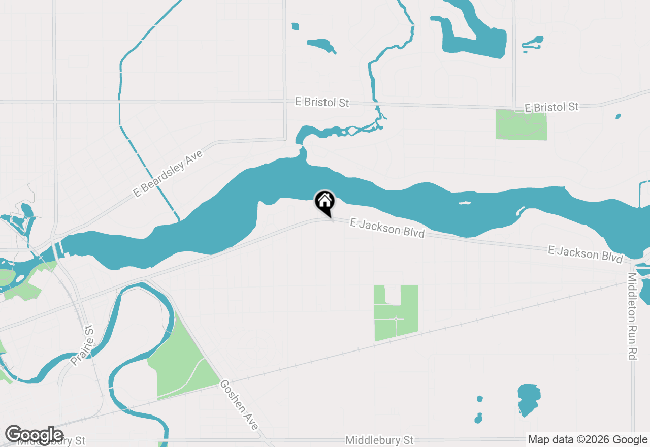 Map of 2113 E Jackson Boulevard, Elkhart, IN 46516