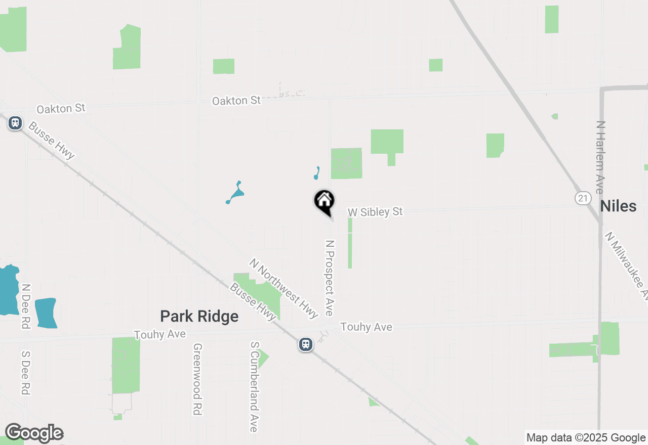 Map of 516 N Prospect Avenue, Park Ridge, IL 60068