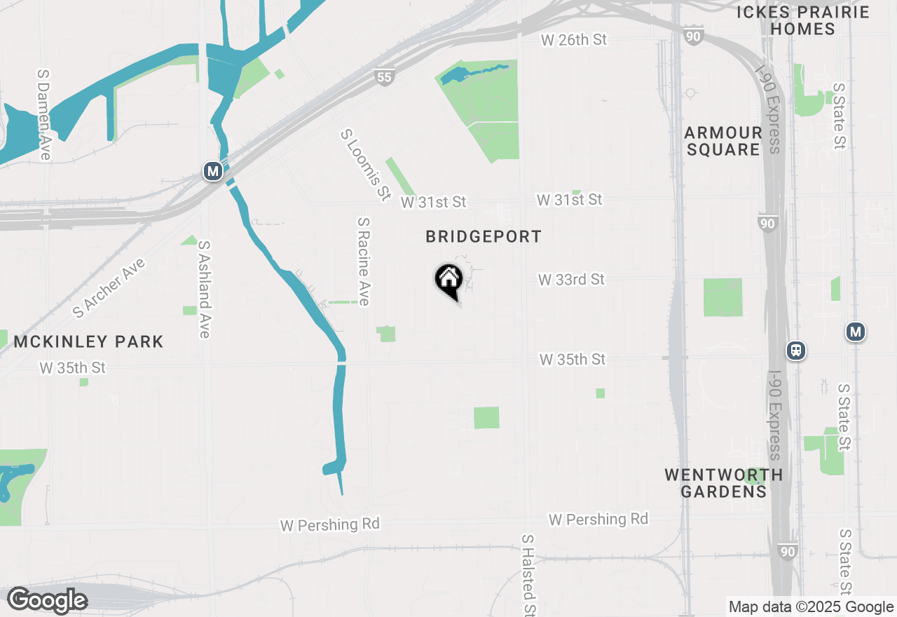 Map of 3357 S Morgan Street, Chicago, IL 60608
