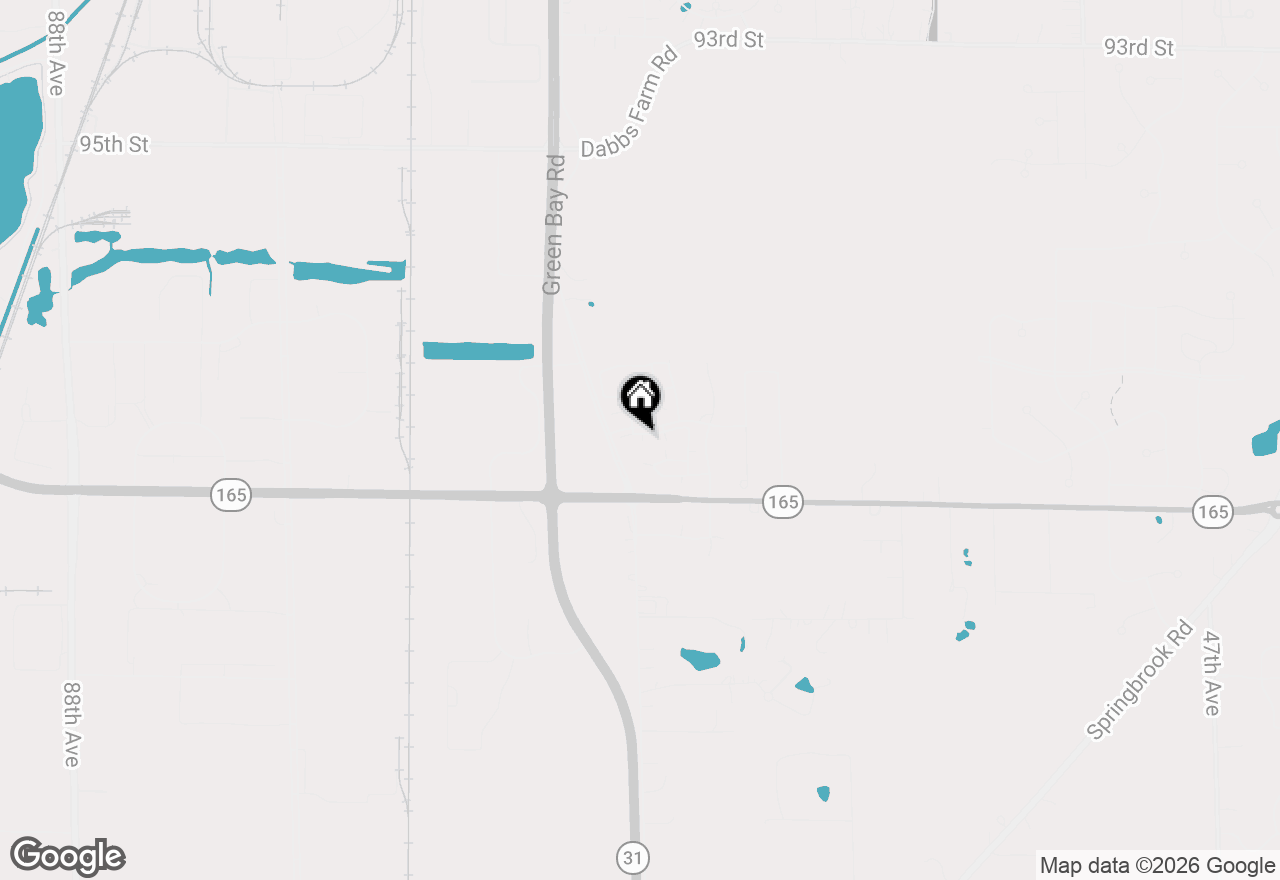 Map of 6709 102nd St #9C, Pleasant Prairie, WI 53158