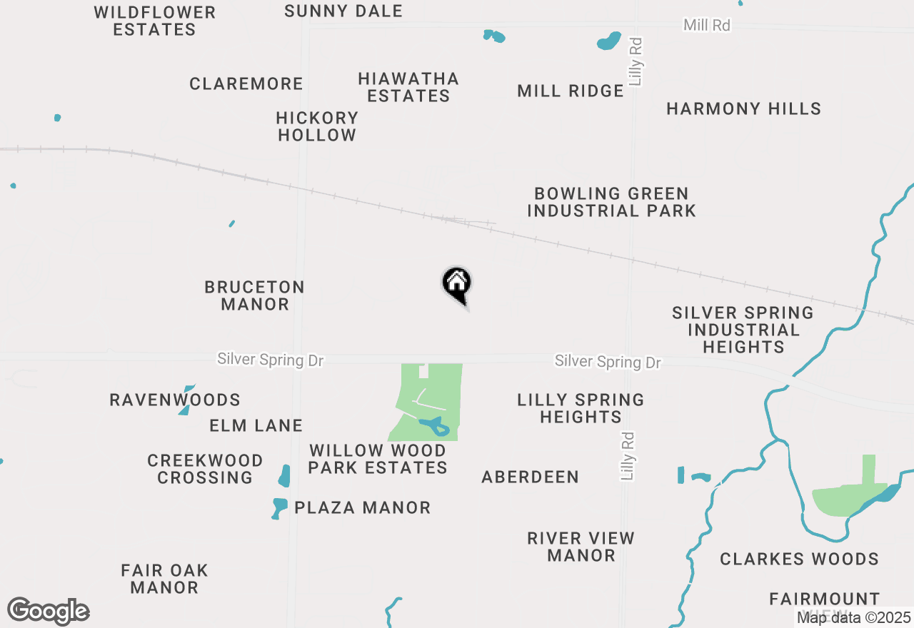 Map of N56W14750 Silver Spring Dr, Menomonee Falls, WI 53051
