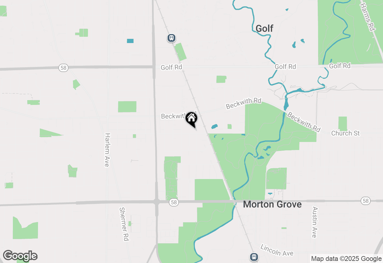 Map of 6718 Church Street, Morton Grove, IL 60053