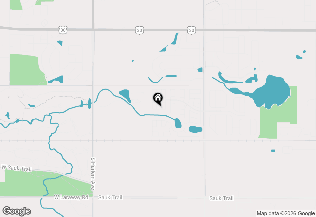 Map of 314 Briarbranch Road, Matteson, IL 60443