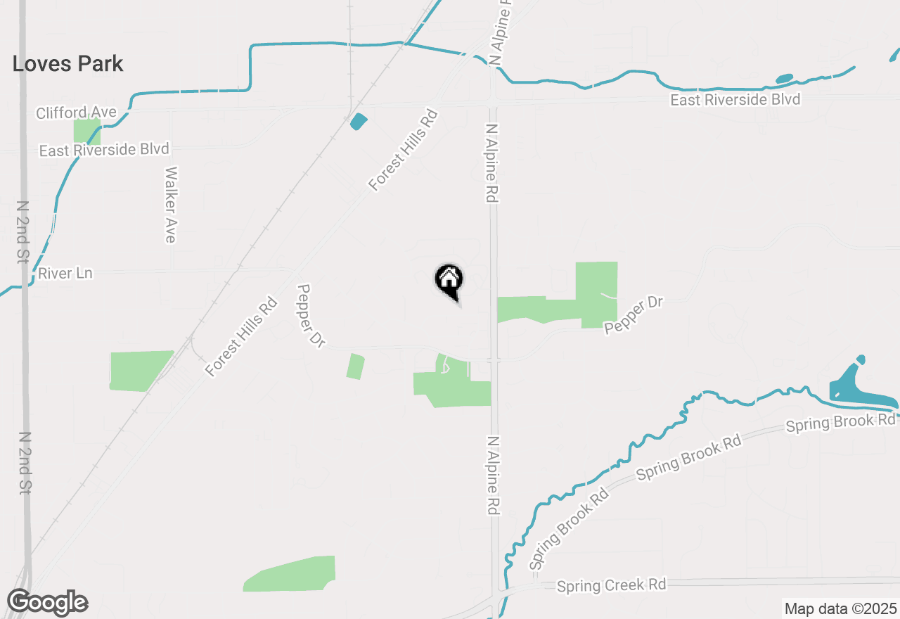 Map of 4340 Lori Drive, Rockford, IL 61114