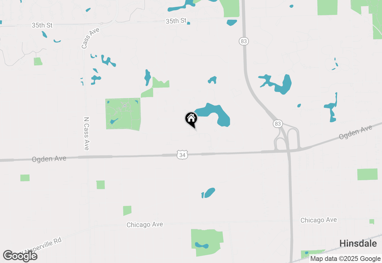 Map of 509 Citadel Circle, Westmont, IL 60559