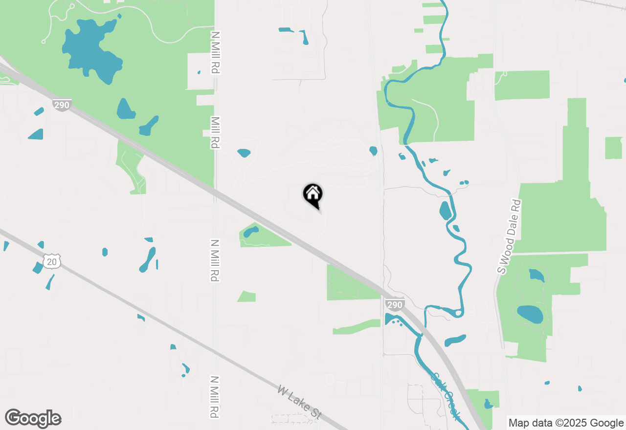 Map of 357 S Dominion Drive #18, Wood Dale, IL 60191